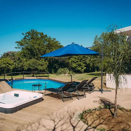 Eco Pool Elena With Jacuzzi - Happy Appartement Kastro-Kyllini